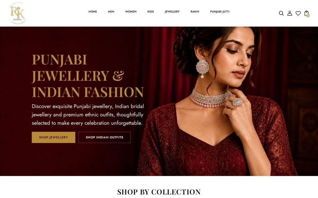 Rkjewel website preview